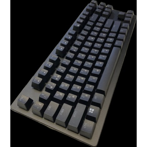 Razer Huntsman V2 TKL Optyczna klawiatura do gier RGB LED, ukłąd klawiszy - RU, przewodowa, czarna, Clicky Purple Switch - 2